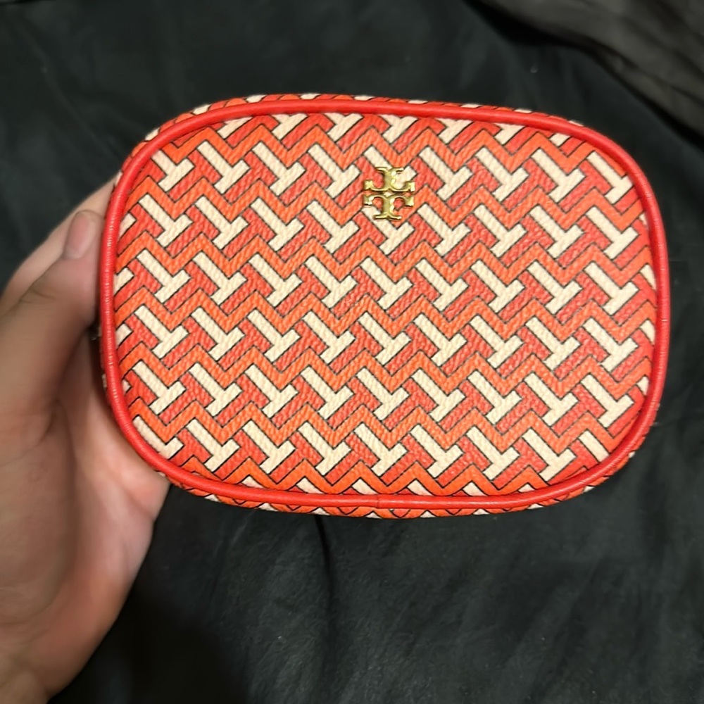 Small coral and red bag! Brand new condition